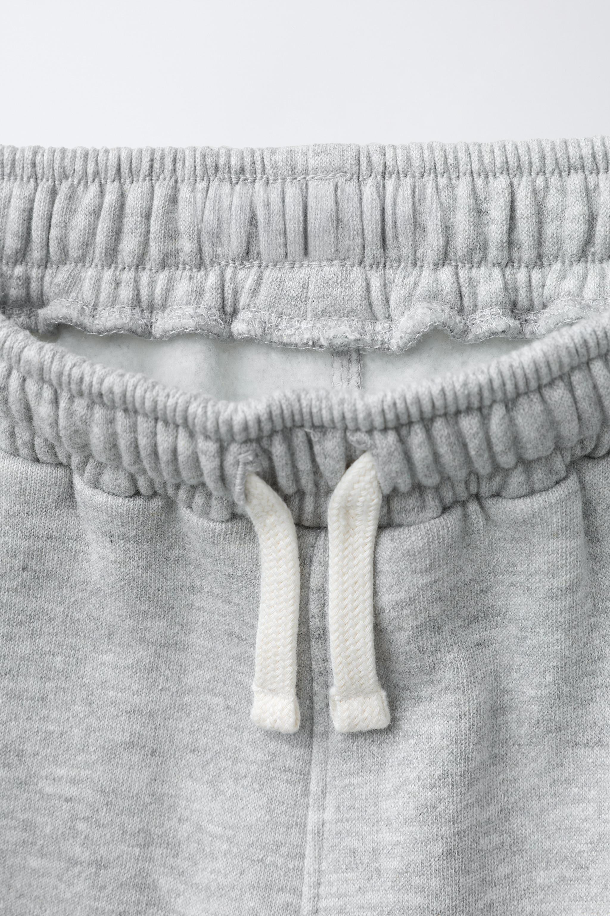 BARREL PLUSH PANTS WITH LABEL